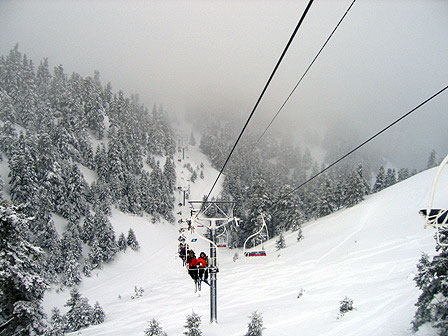 Skigebiet Parnassos